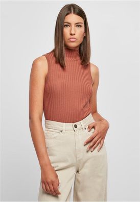 Urban Classics Damen Ladies Rib Knit Sleevless Body