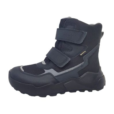 Superfit Stiefelette Synth. Rocket 1-000402-0000 Schwarz 0000- Schwarz/Hellgrau