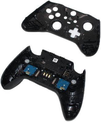 Original Xbox Series 2 Controller Gehäuse Case schwarz + Akku + einige Anbauteile