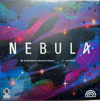 Nebula Wonderbow Games Brettspiel Legespiel Familienspiel Strategiespiel Galaxie