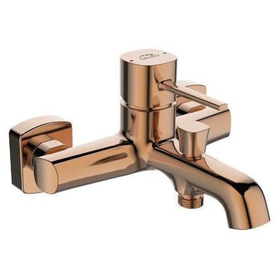 Badewannenarmatur Wasserhahn POLA Wannenarmatur für Badezimmer in Rosegold
