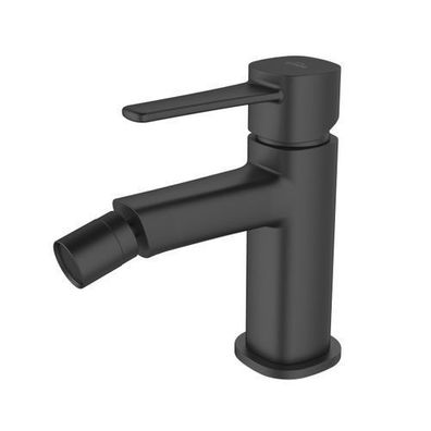 Bidetarmatur Wasserhahn Glamour Bidetmischer für Badezimmer in Schwarz