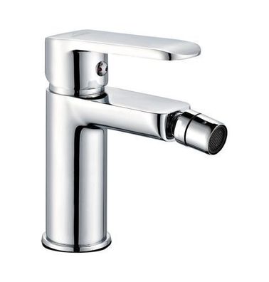 Bidetarmatur Wasserhahn SIROS Bidetmischer für Badezimmer in Silber