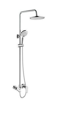 Duschsäule DOKOS Duschsystem, Brausegarnitur in Silber