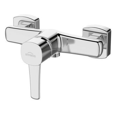 Brausearmatur Wasserhahn Glamour Brausebatterie für Badezimmer in Silber