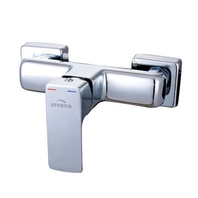 Brausearmatur Wasserhahn NYKS Brausebatterie für Badezimmer in Silber