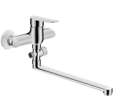 Badewannenarmatur Wasserhahn APPIA Wannenarmatur für Badezimmer in Silber