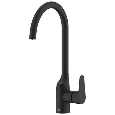 Küchenarmatur Wasserhahn CLARO Küchenmischer für Küche in Schwarz, mit Filterfunktion
