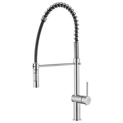 Küchenarmatur Wasserhahn RHEA Küchenmischer für Küche in Silber