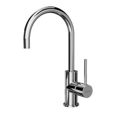 Küchenarmatur Wasserhahn LUGO Küchenmischer für Küche in Chrom, Spültischarmatur