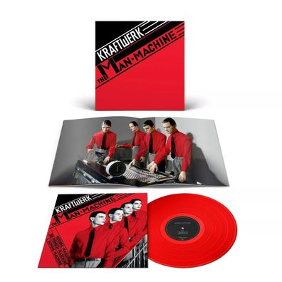 Kraftwerk - Die Mensch•Maschine (1978 / 2020) (LP Album, Red Vinyl 180g ) SEALED