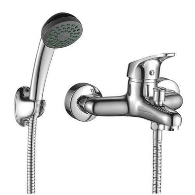 Komplette Set Badewannenarmatur Wasserhahn ORIS Wannenarmatur für Badezimmer in Chrom