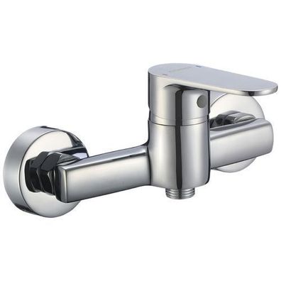 Brausearmatur Wasserhahn PANAZ Brausebatterie für Badezimmer in Chrom Duschbatterie