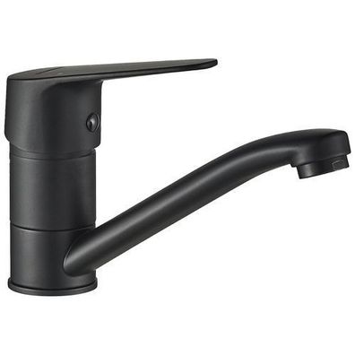 Waschtischarmatur Wasserhahn Kleine SAGRA Mischbatterie Waschtischmischer in Schwarz