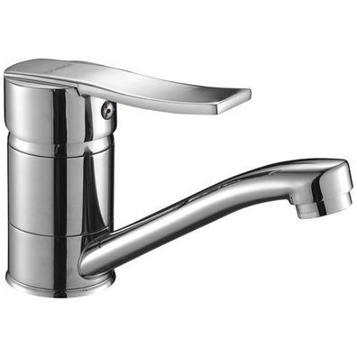 Waschtischarmatur Wasserhahn Kleine MADERA Mischbatterie Waschtischmischer in Chrom