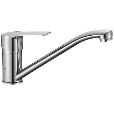 Küchenarmatur Wasserhahn BORGO Küchenmischer für Küche in Chrom Spültischarmatur