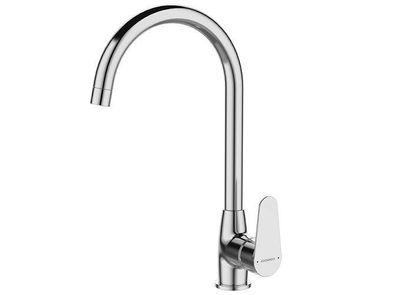 Küchenarmatur Wasserhahn FRESNO Küchenmischer für Küche in Chrom Spültischarmatur