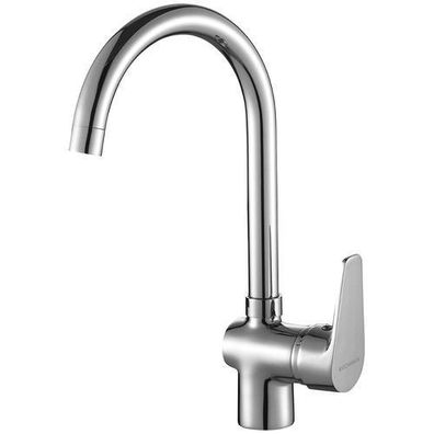 Küchenarmatur Wasserhahn LUGA Küchenmischer für Küche in Chrom Spültischarmatur