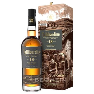 Tullibardine 18 Jahre 0,7 l - Highland Single Malt Scotch Whisky