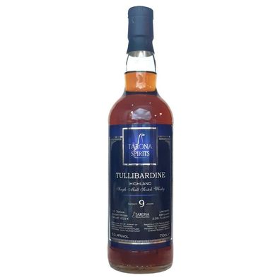 Tarona Spirits Tullibardine 9 Jahre Pedro Ximenez 0,7 l Single Malt Whisky Fassstärke