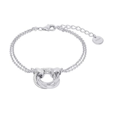 Joop! Damen Armband 2040544 Silber 925, rhodiniert, Zirkonia