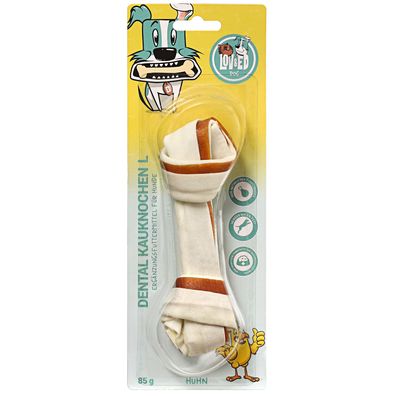 Lov&Ed Kauknochen Huhn, L - Mit Dental-Effekt, 85g