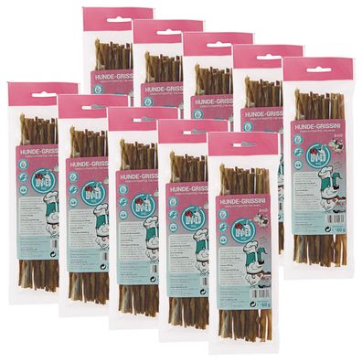 Lov&Ed Hunde-Grissini, 10x 60 g - Kausnack mit Rind