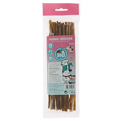 Lov&Ed Hunde-Grissini, 60 g - Kausnack mit Rind