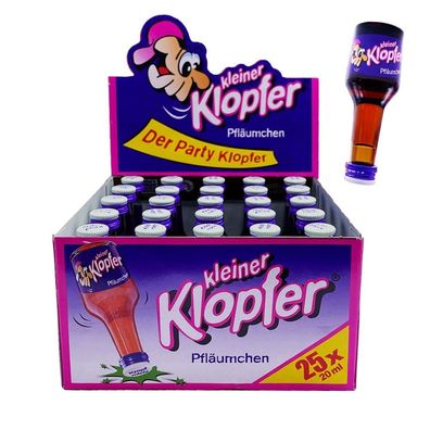 Kleiner Klopfer Pfläumchen, 17% Vol. 25 x 0,02 l