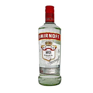 Smirnoff Red Label Vodka - Wodka nach Recipe No. 21, 37,5% Vol. 0,7 l