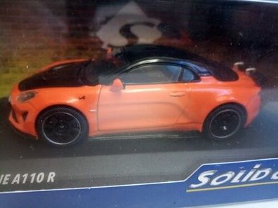 Alpine A110 R orange 1:43 Solido Modellauto