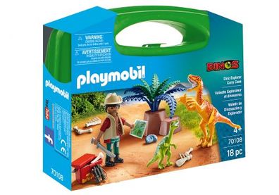 Playmobil 70108 - Dino Explorer Carry Case - Playmobil 70108 - (Spielwaren / Play Set