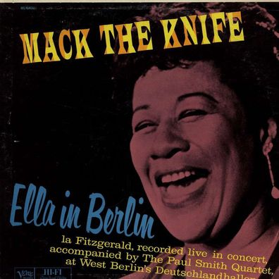 Ella Fitzgerald (1917-1996): Mack The Knife: Ella In Berlin (180g) (Limited Edition)