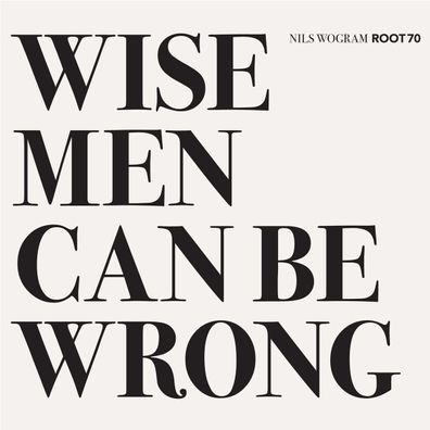 Wise Men Can Be Wrong - 375 Media - (CD / W)