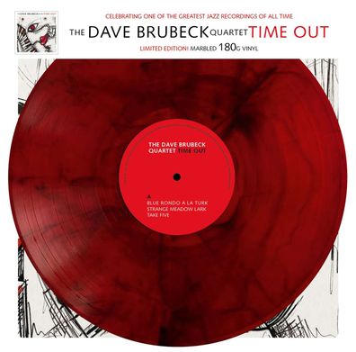 Dave Brubeck (1920-2012): Time Out (180g) (Limited Edition) (Red Marbled Vinyl)
