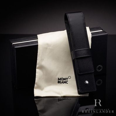 Montblanc Meisterstück Edition Siena 1er Leder Etui Pen Pouch Black ID 14309 OVP