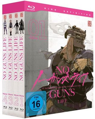 No Guns Life - GA (BR) 4Disc Gesamtausgabe, Bundel Vol. 1&4,