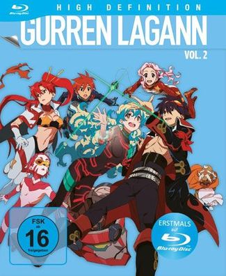 Gurren Lagann - Vol.1.2 (BR) Min: 325/DD/WS 2Disc - AV Vision