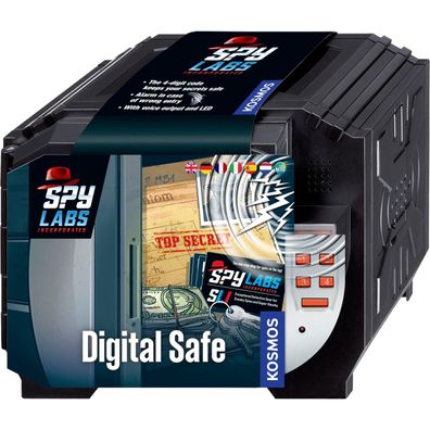 Spy Labs Incorporated Digital Safe (mehrsprachige Version) - Kosmos 617271 - (Spielze