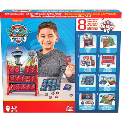 Paw Patrol: Games HQ - Spielesammlung - Spinmaster 6067976 - (Spielzeug / Gesellschaf