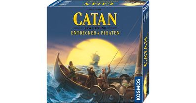 KOSMOS CATAN - Entdecker & Piraten, Brettspiel (Erweiterung)