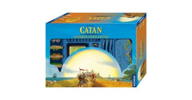 KOSMOS CATAN 3D - Seefahrer + Städte & Ritter, Brettspiel (Erw