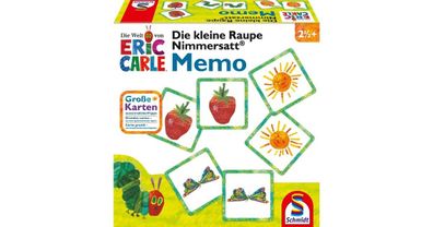 Schmidt Spiele Die kleine Raupe Nimmersatt Memory, Gedächtniss