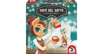 Schmidt Spiele Café del Gatto, Brettspiel - Schmidt Spiele 494