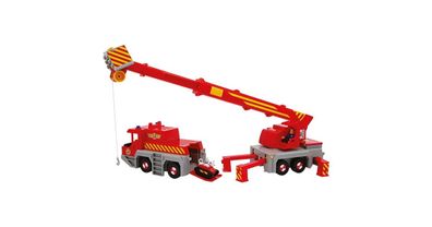 Feuerwehrmann Sam 2-in -1 Rettungskran (rot/gelb) - Simba 1092