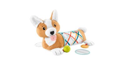 Fisher-Price 3-in-1 Hündchen Spielkissen für Bauchlage mit 3 S
