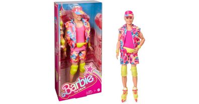 Mattel Barbie The Movie - Ken-Sammelpuppe mit Inlineskating-Ou