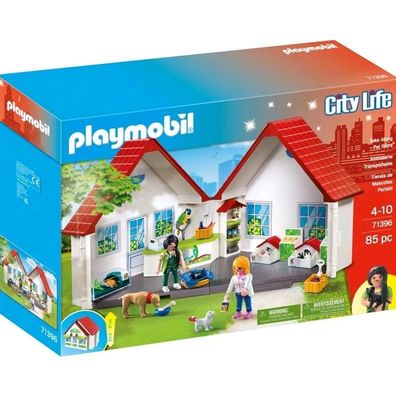 Playmobil 71396 - City Life Take Along Animal Clinic - Playmob