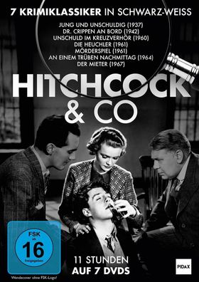 Hitchcock & Co - 7 Krimiklassiker in Schwarz-weiss - ALIVE AG