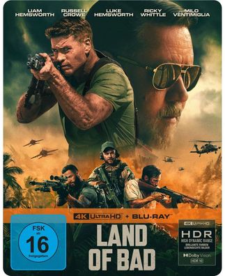 Land of Bad (Ultra HD Blu-ray & Blu-ray im Steelbook) - Capeli
